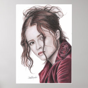 Helena Bonham Carter English Rose Poster