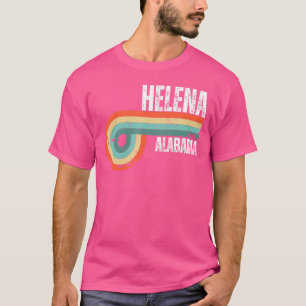 Helena City Alabama State Vintage Retro Souvenir T-Shirt
