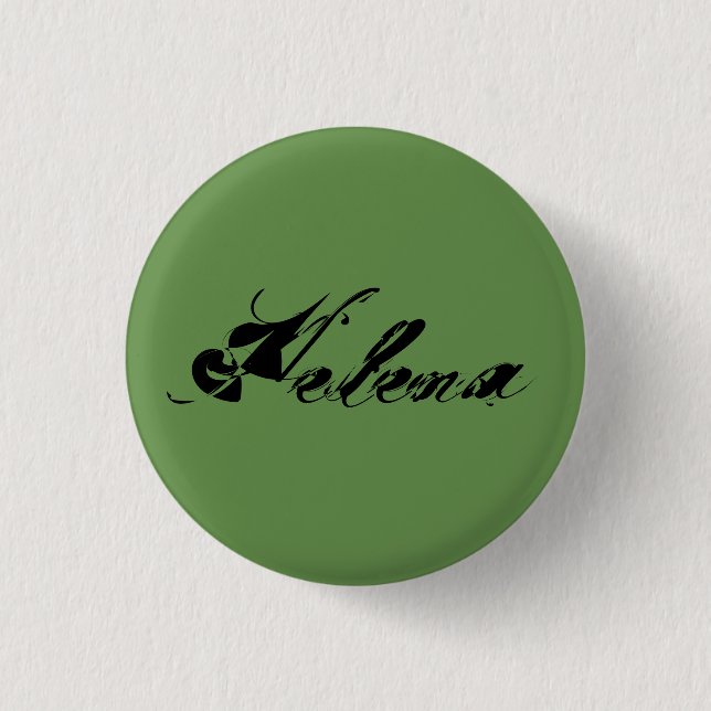 Helena from Orphan black TV show distressed cursiv 3 Cm Round Badge (Front)