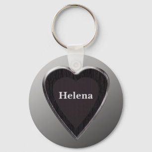 Helena Heart Keychain by 369MyName