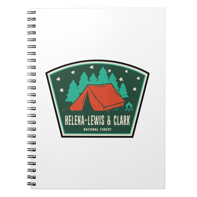 Helena-Lewis and Clark National Forest Camping Notebook (Front)