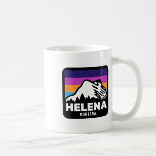 Helena Montana Fishing Skiing Snowboarding Family Coffee Mug