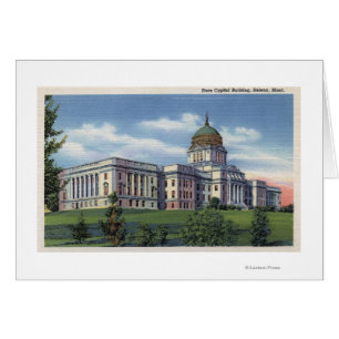 Helena, Montana - State Capitol Building View