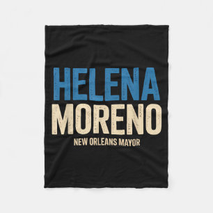 Helena Moreno New Orleans Mayor Fleece Blanket