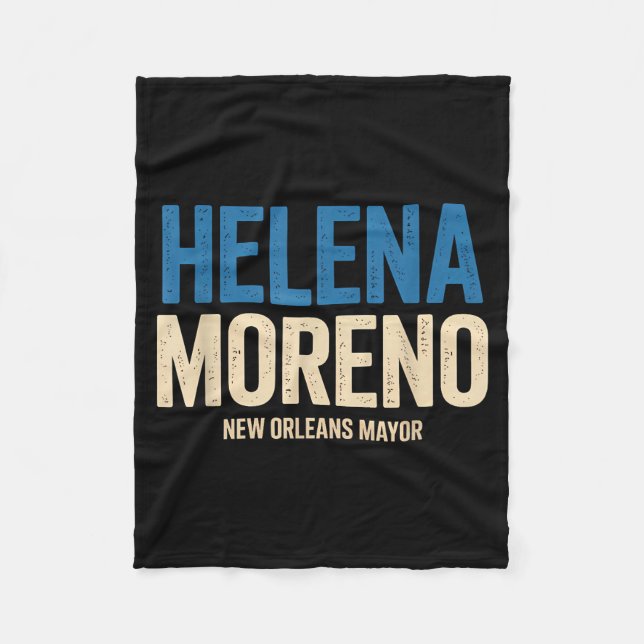 Helena Moreno New Orleans Mayor  Fleece Blanket (Front)
