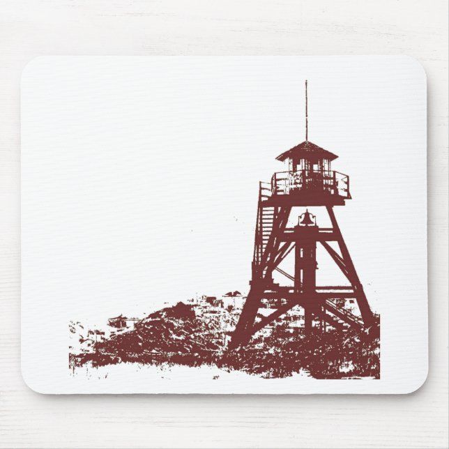 Helena MT Firetower Mouse Mat (Front)