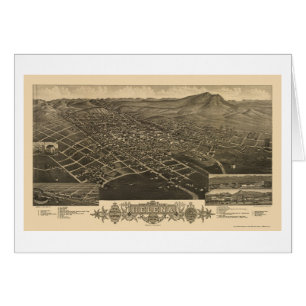 Helena, MT Panoramic Map - 1883