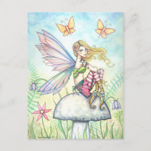 Helena's Garden Fairy and Butterfly Postcard