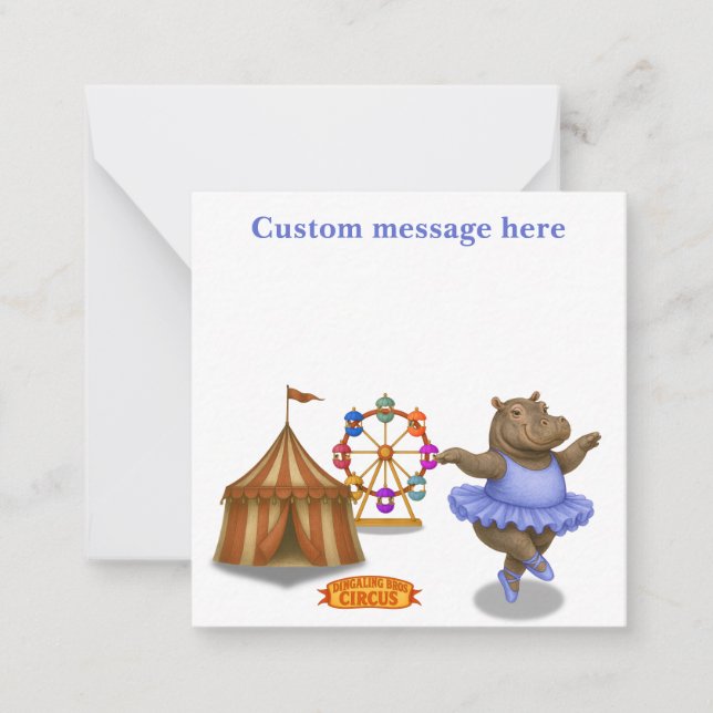Helene circus performer card (Front)