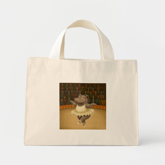 Helene circus performer mini tote bag (Front)