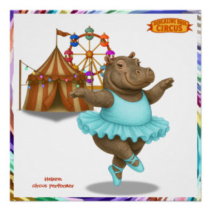 Helene circus performer poster