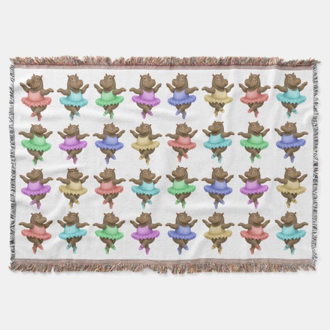Helene circus performer throw blanket (Front)