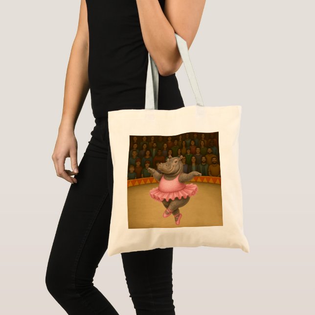 Helene circus performer tote bag (Front (Product))