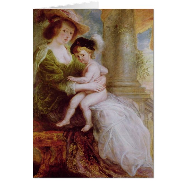 Helene Fourment  and her son Frans (Front)