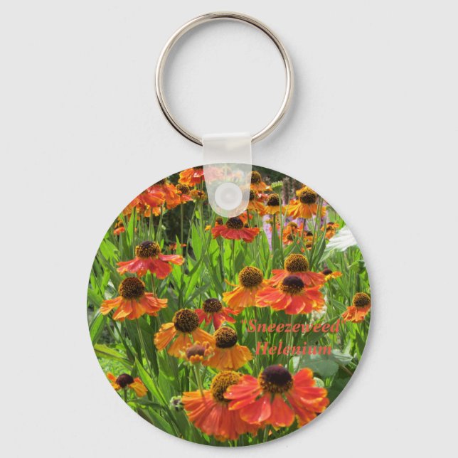 Helenium "Sneezeweed" Key Ring (Front)