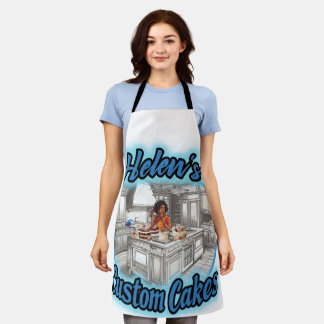 Helen's Custom Cakes Apron