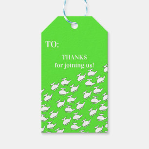 Heli Birthday Party  Gift Tags