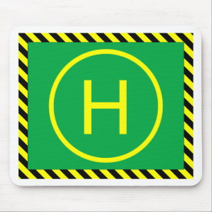 Heli landing Pad Mouse Mat