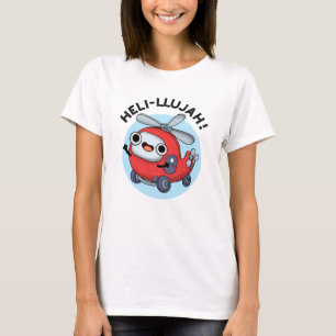 Heli-llujah Funny Helicopter Pun T-Shirt