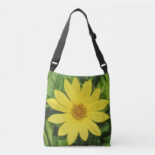 Helianthus 'Lemon Queen' Sunflower Crossbody Bag