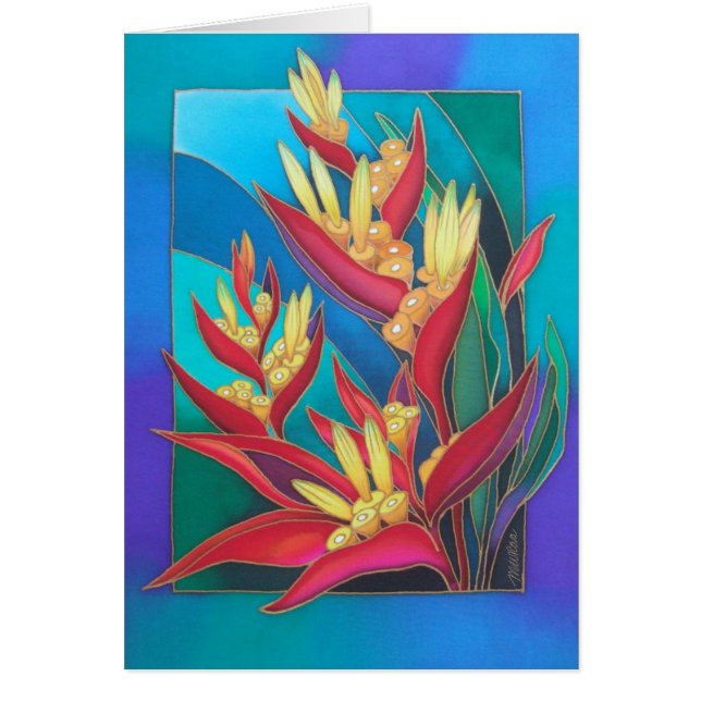 HELICONIA IN THE WIND (Front)