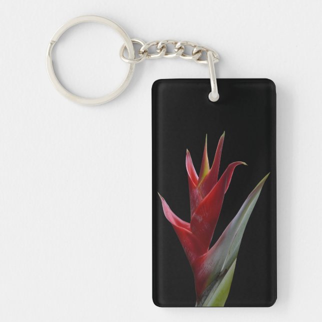 Heliconia Key Ring (Front)
