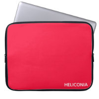 Heliconia red colour name