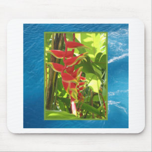 Heliconia rostrata mouse mat