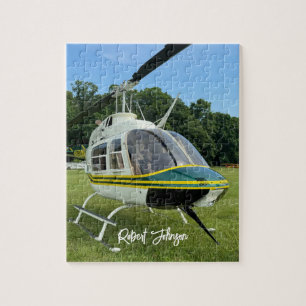 Helicopter Aeroplane Photo,Game Night,Personalised Jigsaw Puzzle