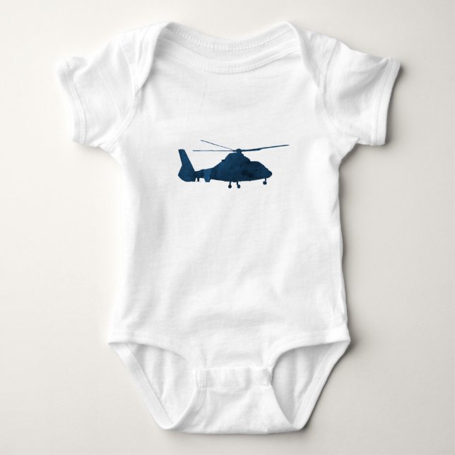 Helicopter Baby Bodysuit (Front)