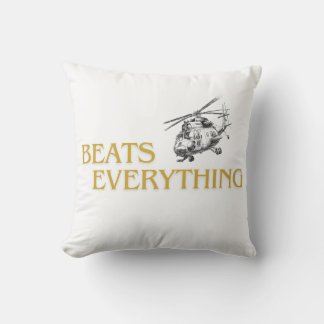 Helicopter beats everything cushion