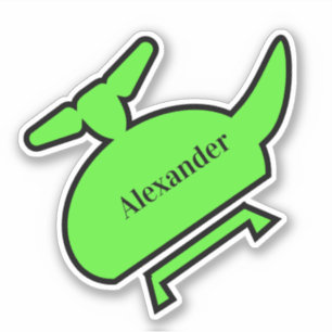 Helicopter Birthday Party Favour