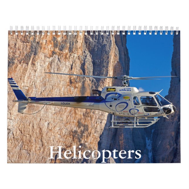 Helicopter Calendar (Cover)