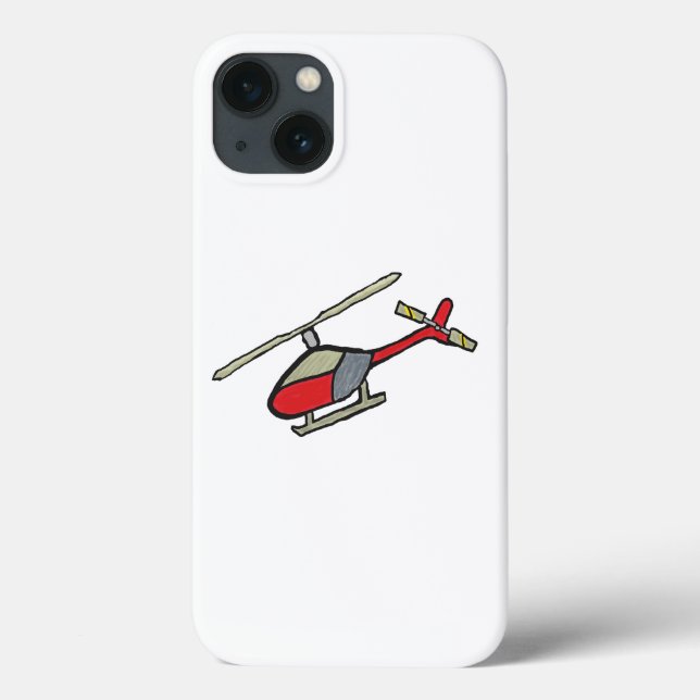 Helicopter Case-Mate iPhone Case (Back)