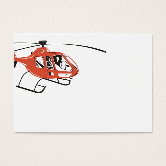 Helicopter Chopper Retro (Front)
