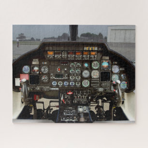 Helicopter cockpit jigsaw puzzle