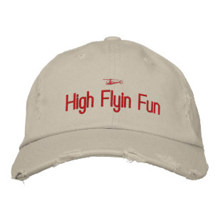 Helicopter Embroidered Hat