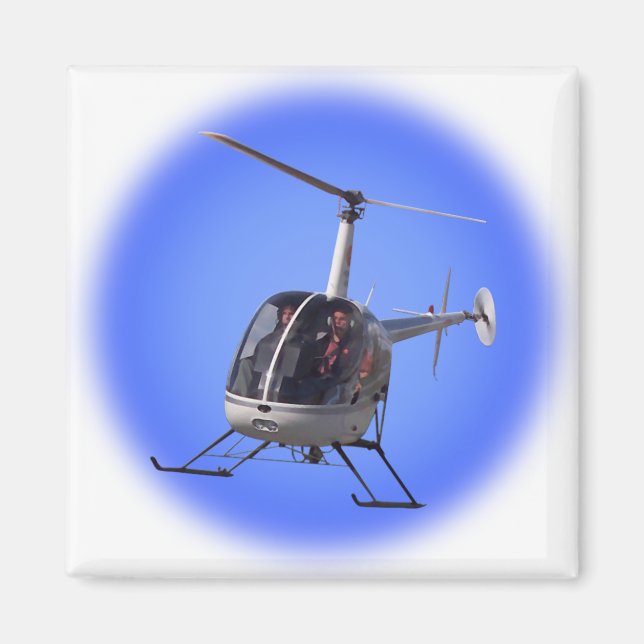 Helicopter Fridge Magnets & Helicopter Keepsakes (Front)