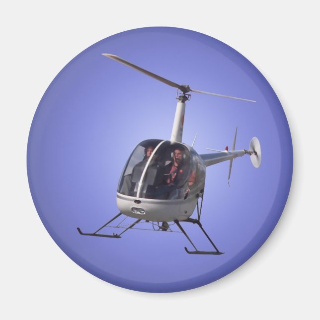 Helicopter Fridge Magnets & Helicopter Keepsakes (Front)