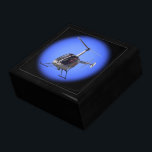 Helicopter Gift Box Cool Helicopter Jewerly Box<br><div class="desc">Helicopter Gift Box Helicopter Jewellery Box Helicopter Keepsake Boxes & Helicopter Gifts for Men, Women, Kids, Home & Office Friends Family Helicopter Boxes, Decorations Chopper Enthusiasts Jewellery Box Aviation Gift Box Memento & Keepsake Box Helicopter Pilot Gift Box Design by Artist / Designer Kim Hunter. See www.kimhunter.ca for more Helicopter...</div>