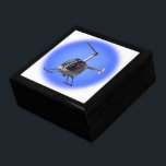 Helicopter Gift Box Cool Helicopter Jewerly Box<br><div class="desc">Helicopter Gift Box Helicopter Jewellery Box Helicopter Keepsake Boxes & Helicopter Gifts for Men, Women, Kids, Home & Office Friends Family Helicopter Boxes, Decorations Chopper Enthusiasts Jewellery Box Aviation Gift Box Memento & Keepsake Box Helicopter Pilot Gift Box Design by Artist / Designer Kim Hunter. See www.kimhunter.ca for more Helicopter...</div>