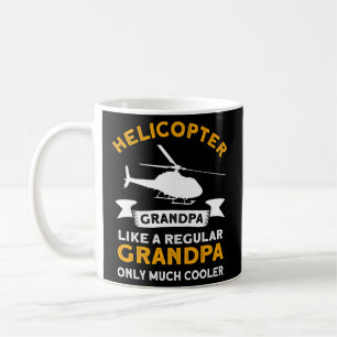 Helicopter Grandpa - Airplane Helicopter Pilot Avi Coffee Mug