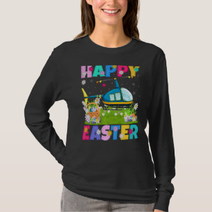 Helicopter Happy Easter Funny Helicopter Easter S T-Shirt