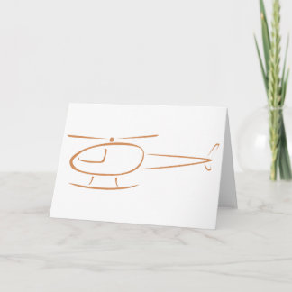 Helicopter Icon Gift Shirts Card