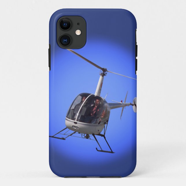 Helicopter iPhone 5 Case Cool Chopper Pilot Cases (Back)