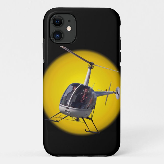 Helicopter iPhone 5 Case Cool Chopper Pilot Cases (Back)