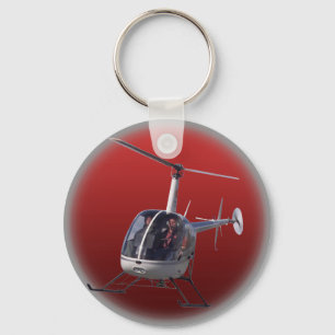 Helicopter Key Chain Cool Flying Helicopter Gifts