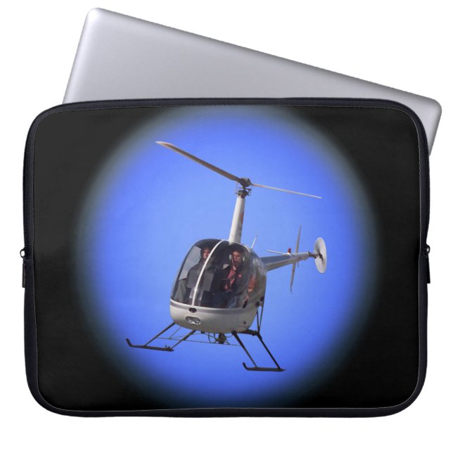 Helicopter Laptop Sleeve Helicopter Tablet Cases (Front)