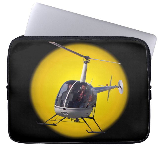 Helicopter Laptop Sleeve Helicopter Tablet Cases (Front)