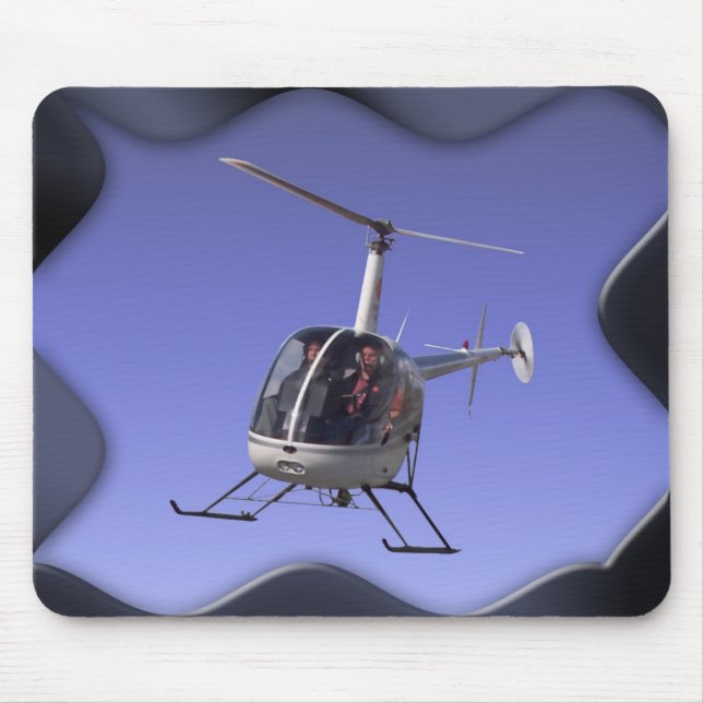 Helicopter Mousepad & Keepsakes Helicopter Gifts (Front)